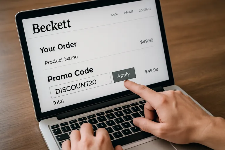 Beckett promo code gebruiken