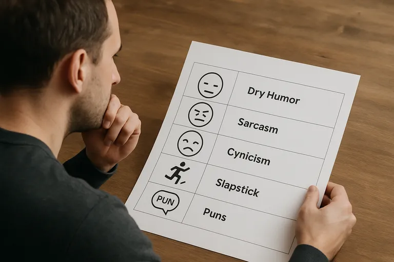 Droge humor versus andere humorstijlen