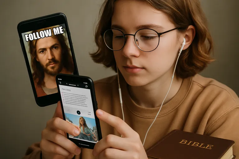 Hoe GEN Z de bijbel online beleeft: van meme tot meditatie