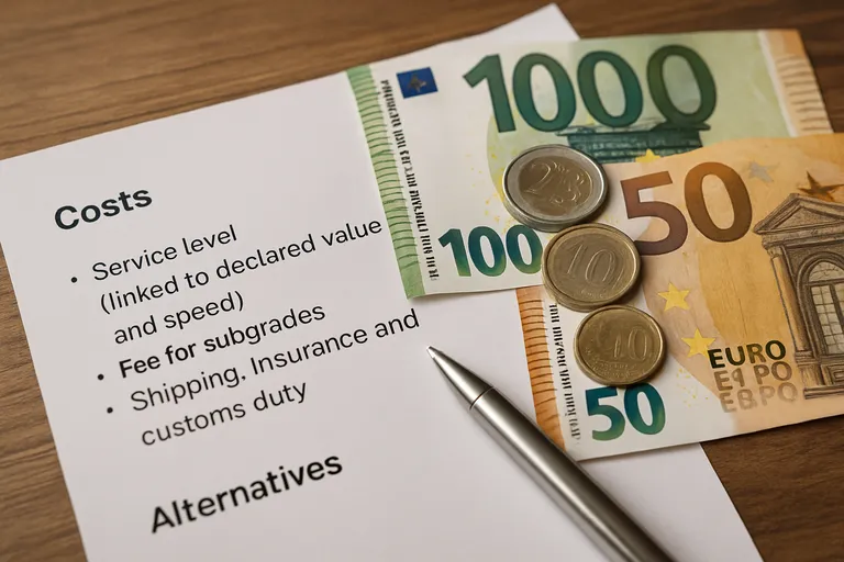 Kosten, waarde en alternatieven in Duitsland