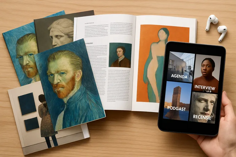 Kunst en cultuur in je brievenbus en op je scherm: kies het tijdschrift dat bij je past