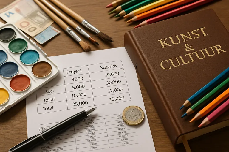 Soorten kunst en cultuur subsidies