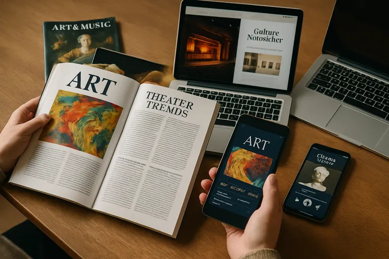 Trends en ontwikkelingen in kunst- en cultuurmedia