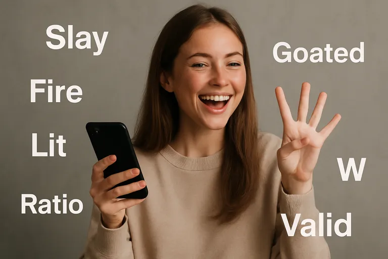 Veelgebruikte GEN Z slangwoorden en uitdrukkingen (GEN Z words, GEN Z slang words, GEN Z phrases)