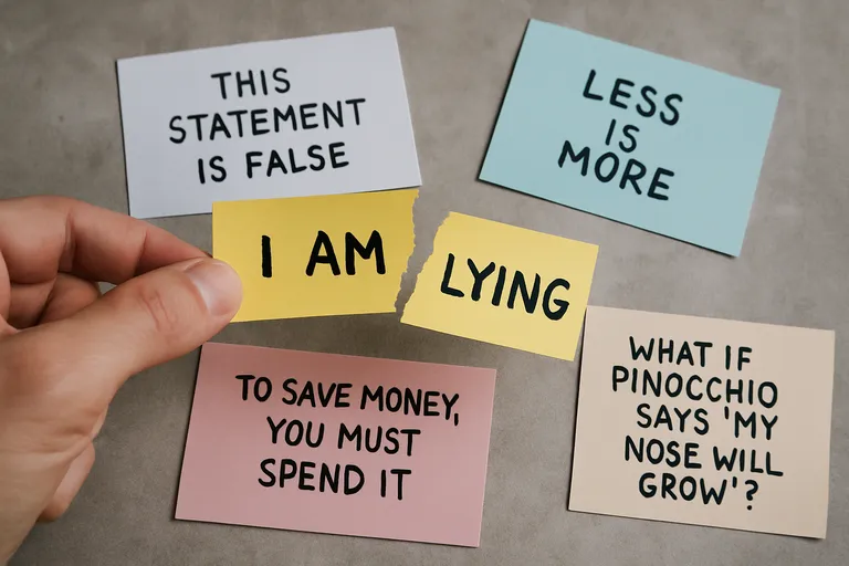 Voorbeelden van paradoxen kort uitgelegd