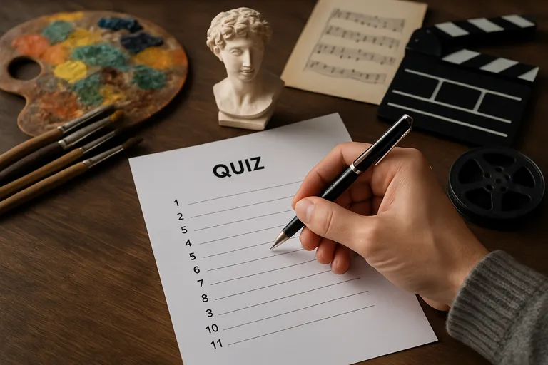 Wat zijn quizvragen kunst en cultuur